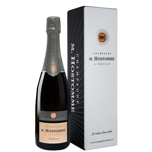 Champagne Brut "Tradition" - M. Hostomme (coffret)