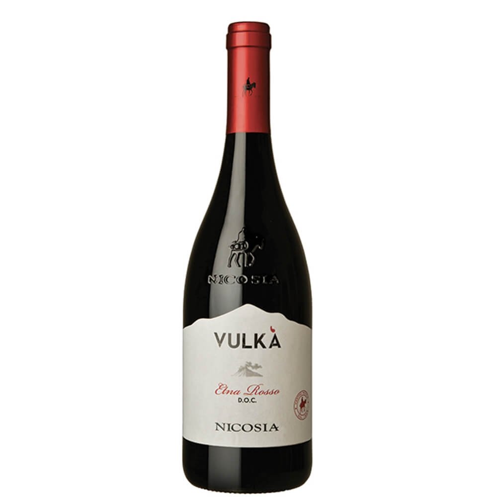 Etna Rosso DOC "Vulkà" 2022 Magnum - Nicosia (cassetta di legno)