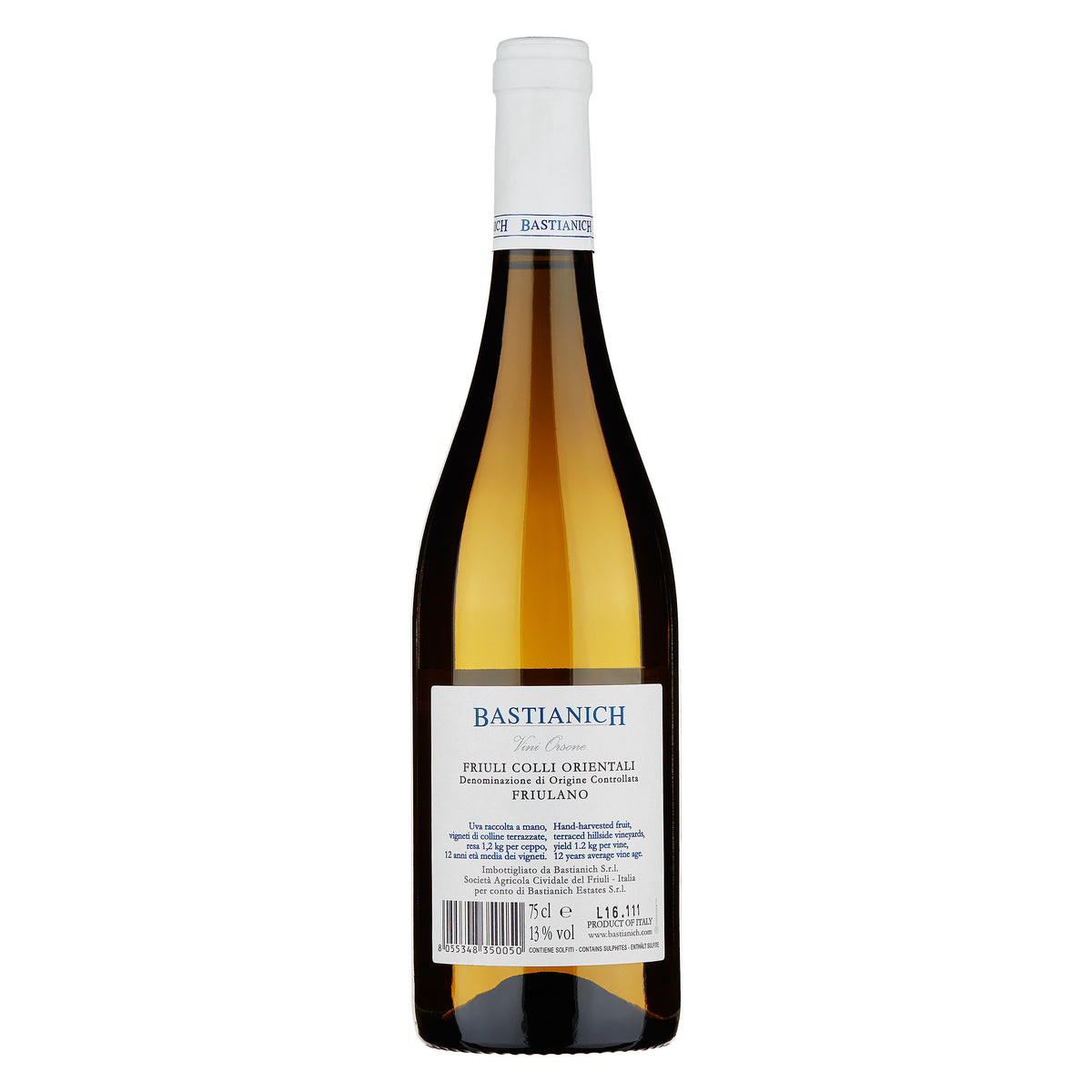 Friuli Colli Orientali DOC Friulano 2025 - Bastianich
