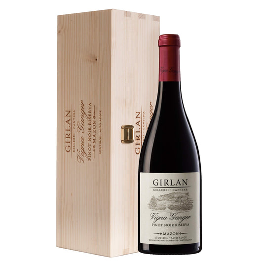 Alto Adige Pinot Noir Riserva "Vigna Ganger" 2021 - Girlan (cassetta di legno)