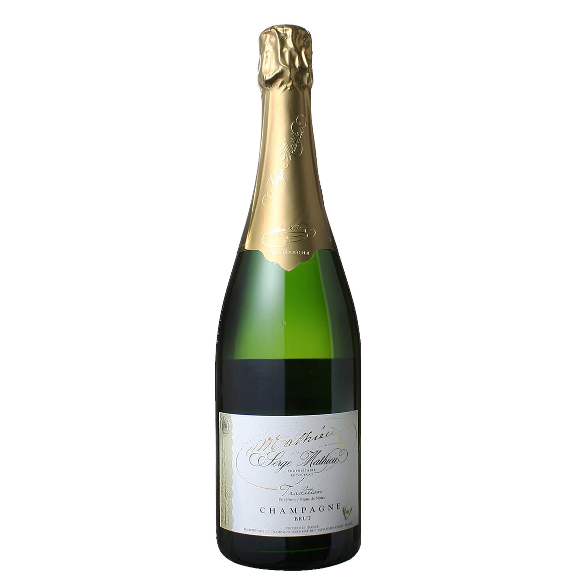 Champagne Blanc de Noirs Brut "Cuvée Tradition" - Serge Mathieu