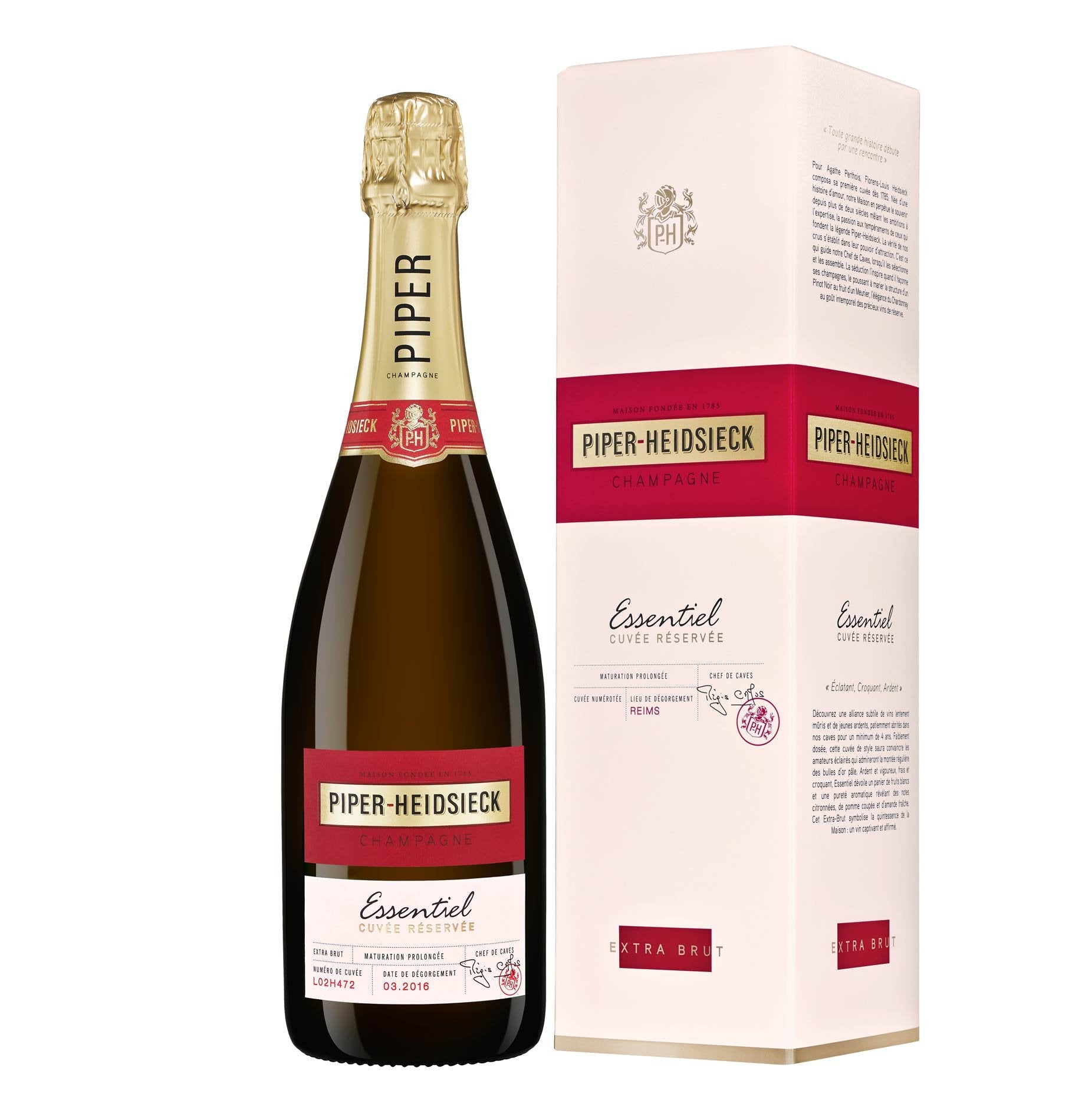 Champagne Cuvée Reserve Extra-Brut "Essentiel" - Piper-Heidsieck (astuccio)