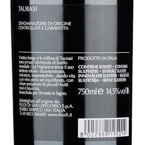 Taurasi DOCG "Taurasi" 2020 - Feudi di San Gregorio