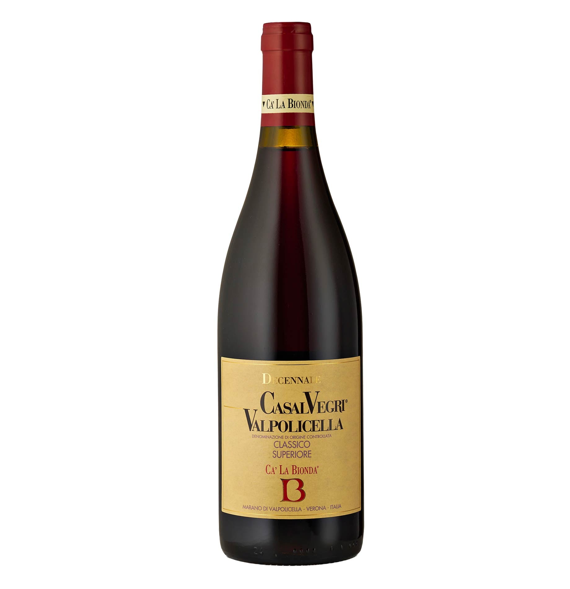 Valpolicella Classico Superiore DOC ”Casalvegri” 2022 - Ca’ La Bionda