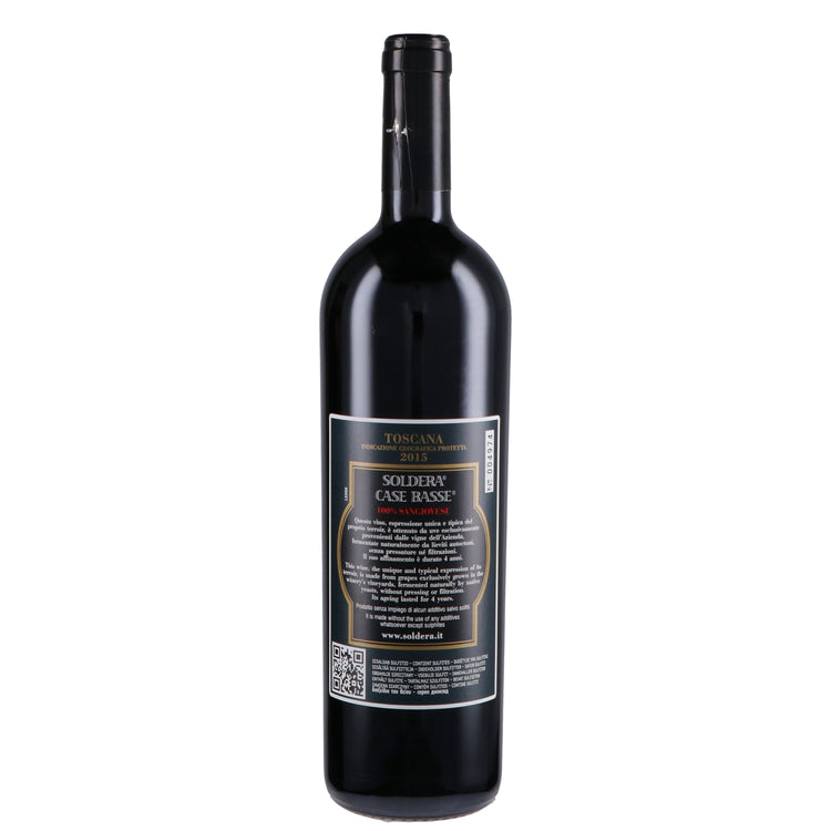 Toscana Rosso IGP 2015 - Soldera