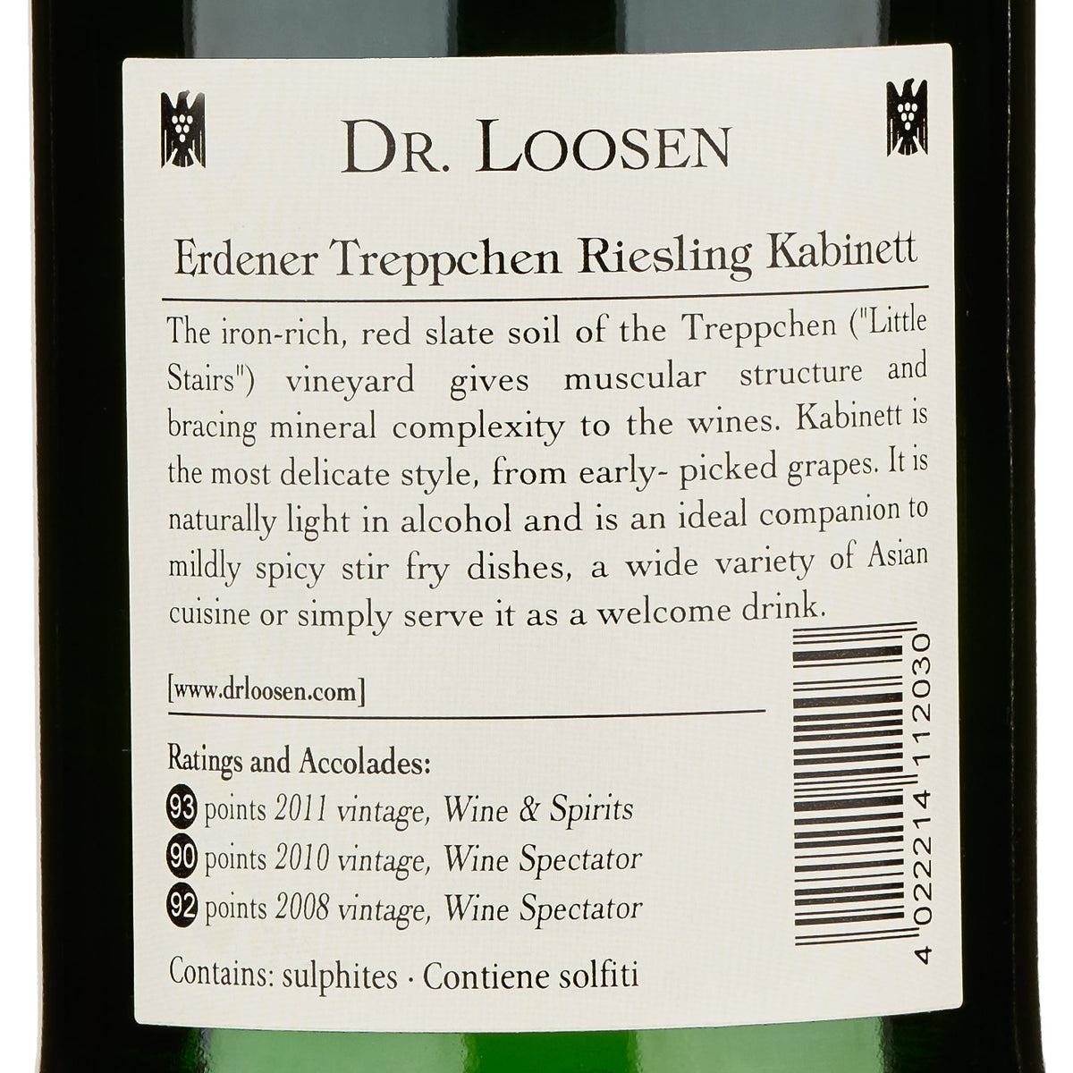 Mosel Erdener Treppchen Riesling Kabinett 2023 - Dr. Loosen (tappo stelvin)