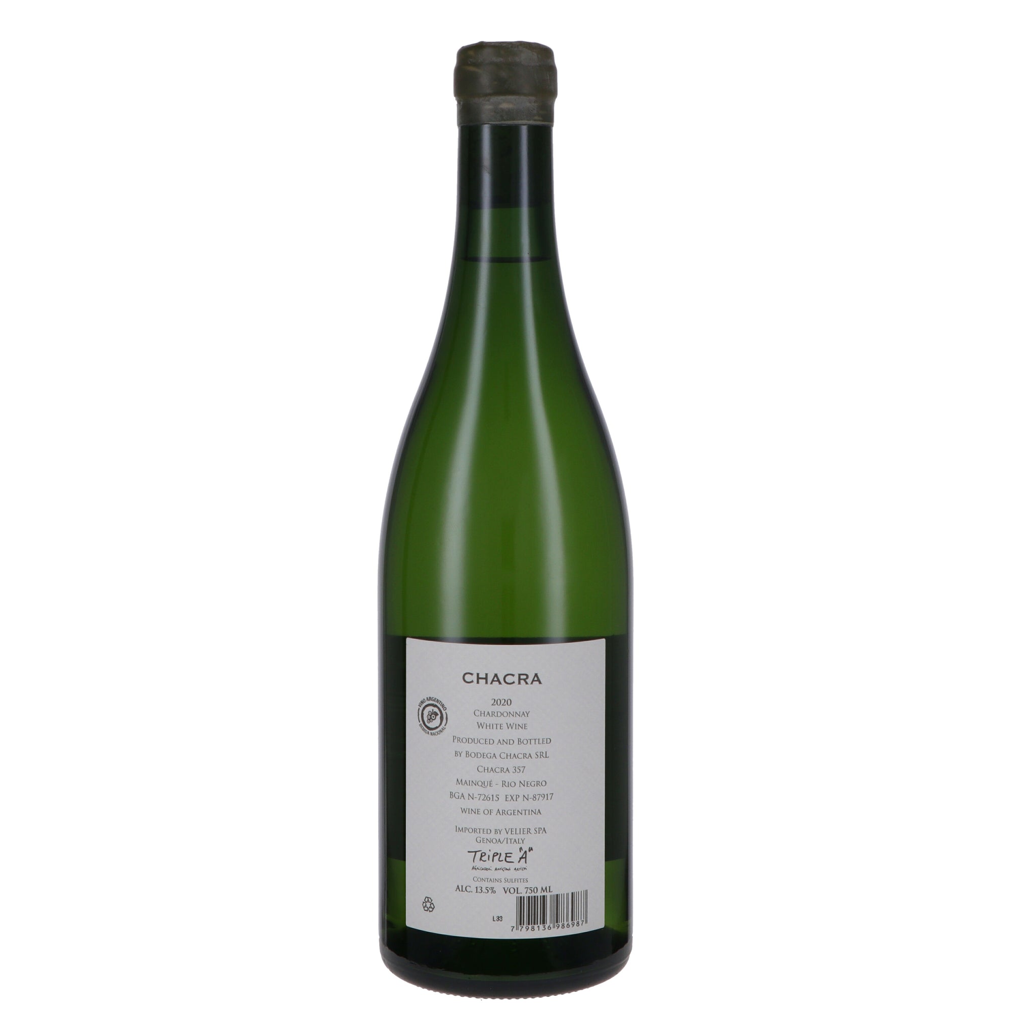 Patagonia Chardonnay 2022 - Bodega Chacra