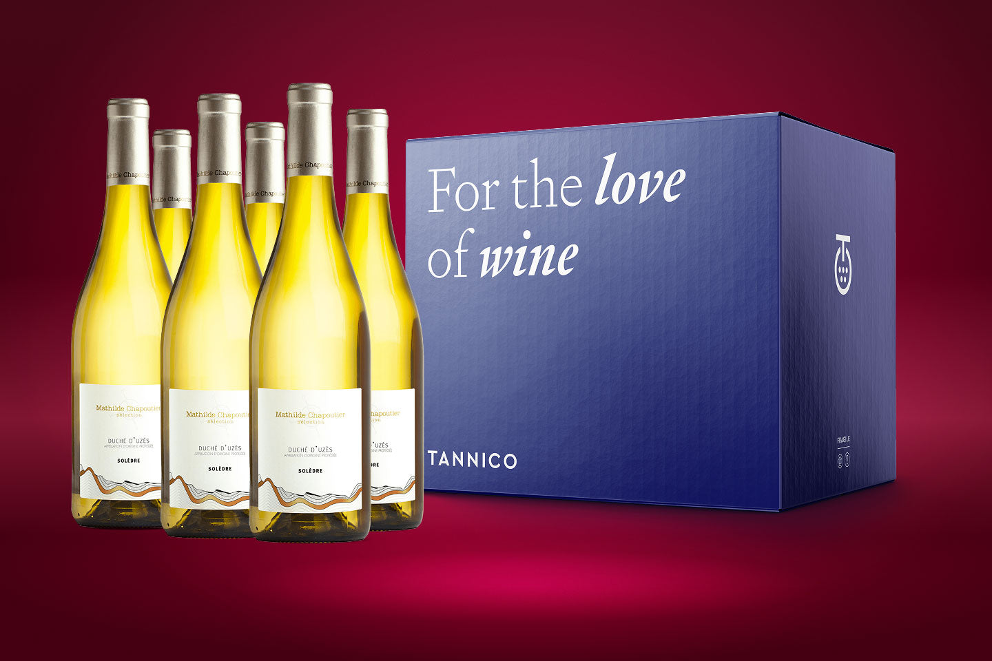 Coffret de vins blancs du Rhône