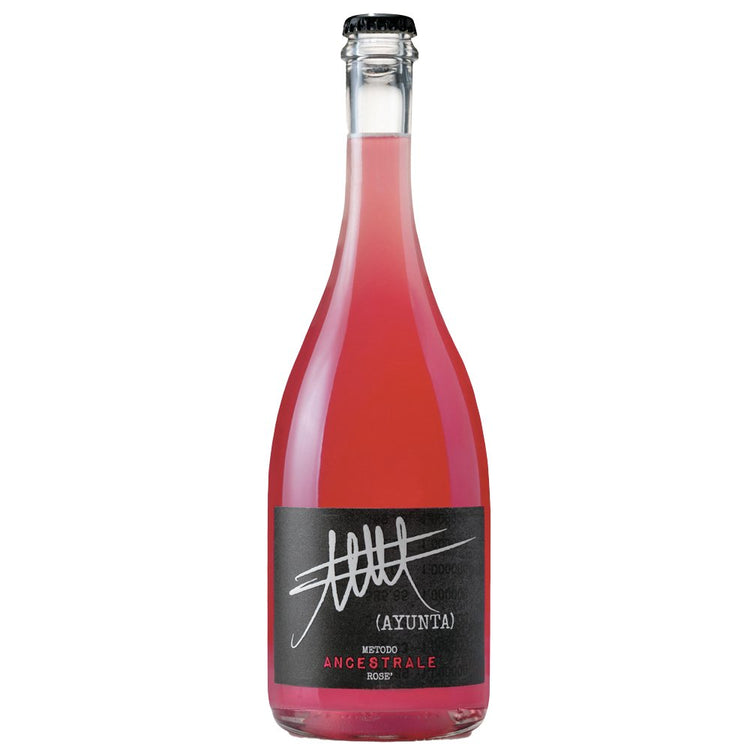 Vino Frizzante Rosato "Metodo Ancestrale" - Ayunta (tappo a corona)