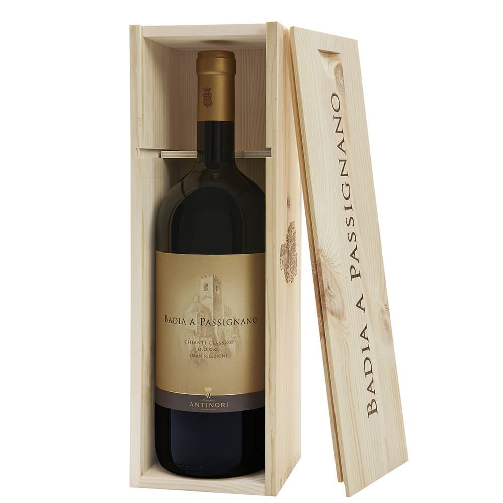Chianti Classico Gran Selezione DOCG "Badia a Passignano" 2021 Magnum - Badia a Passignano, Antinori (cassetta di legno)
