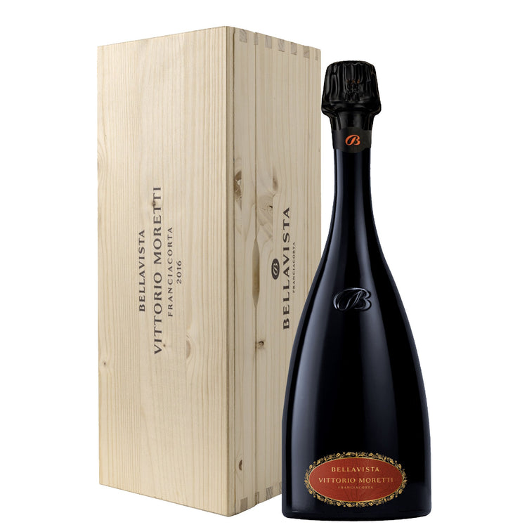 Franciacorta Extra Brut Riserva DOCG “Vittorio Moretti” 2018 Magnum - Bellavista (cassetta di legno)
