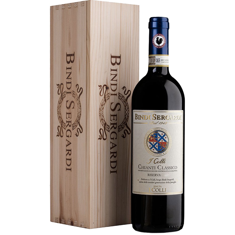 Chianti Classico Riserva DOCG "I Colli" 2020 - Tenuta I Colli, Bindi Sergardi (cassetta di legno)