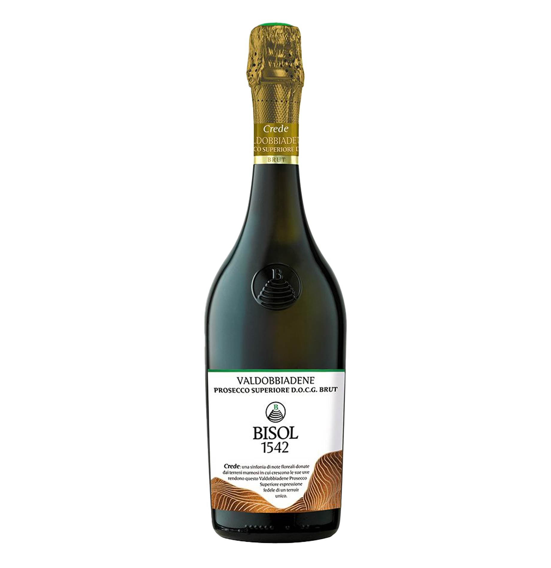 Valdobbiadene Prosecco Superiore DOCG Brut "Crede" 2025 - Bisol1542