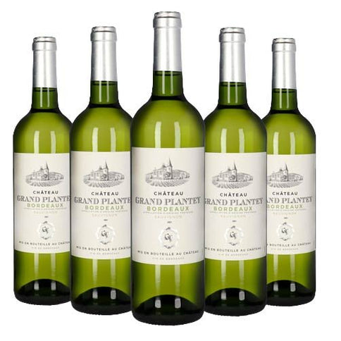 Bordeaux Blanc Sauvignon AOP 2023 - Château Grand Plantey (x6)