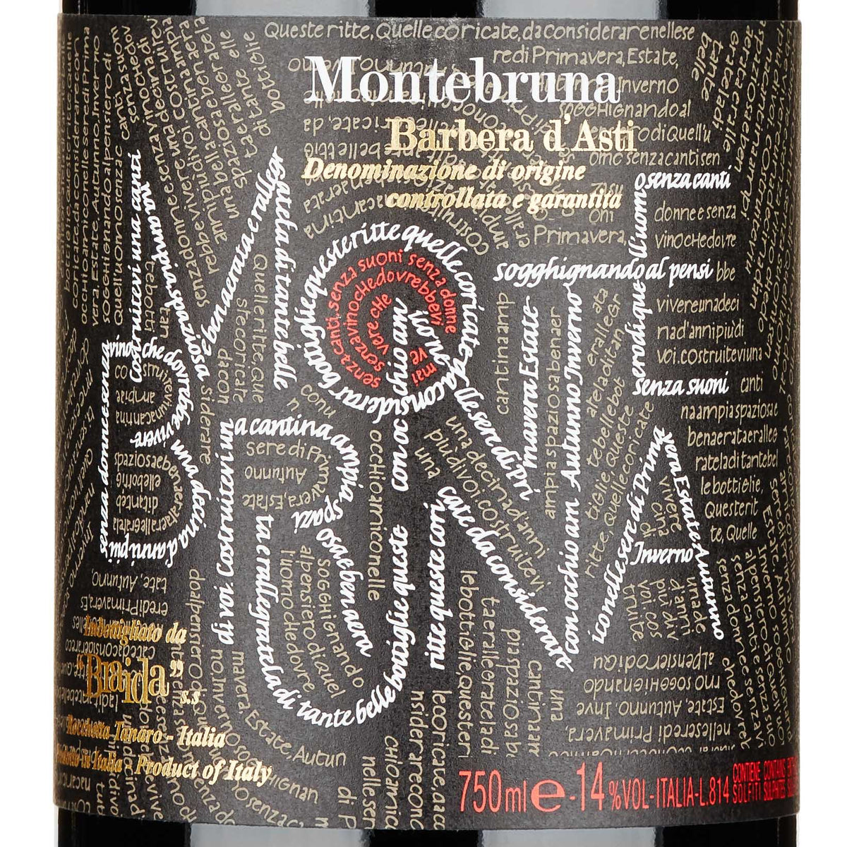 Barbera d’Asti DOCG "Montebruna" 2022 - Braida di Giacomo Bologna
