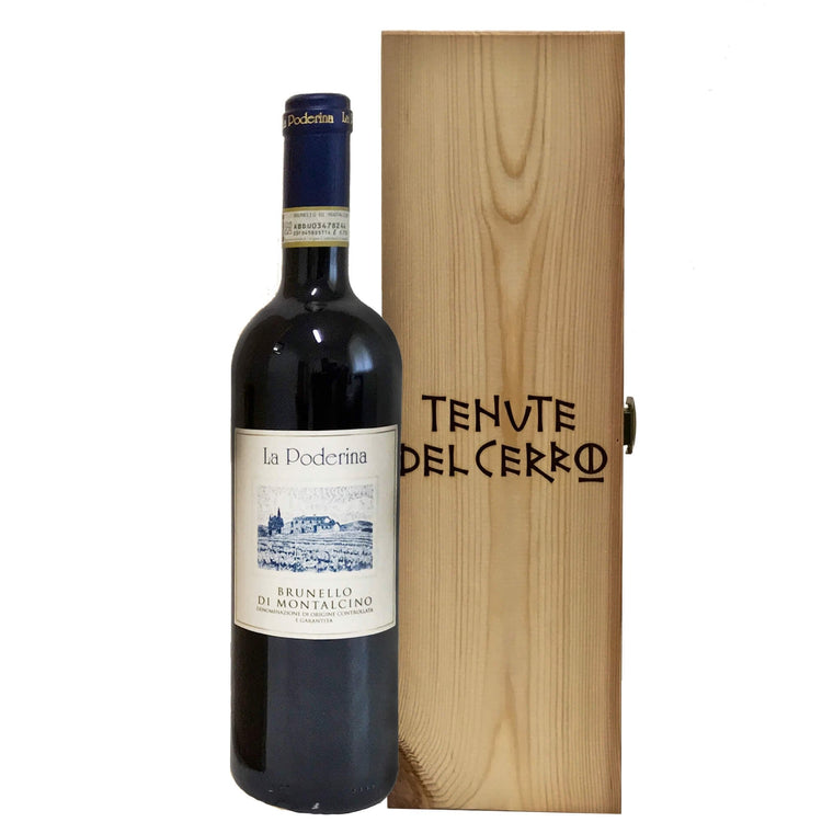 Brunello di Montalcino DOCG 2021 - La Poderina, Tenute del Cerro (cassetta di legno)