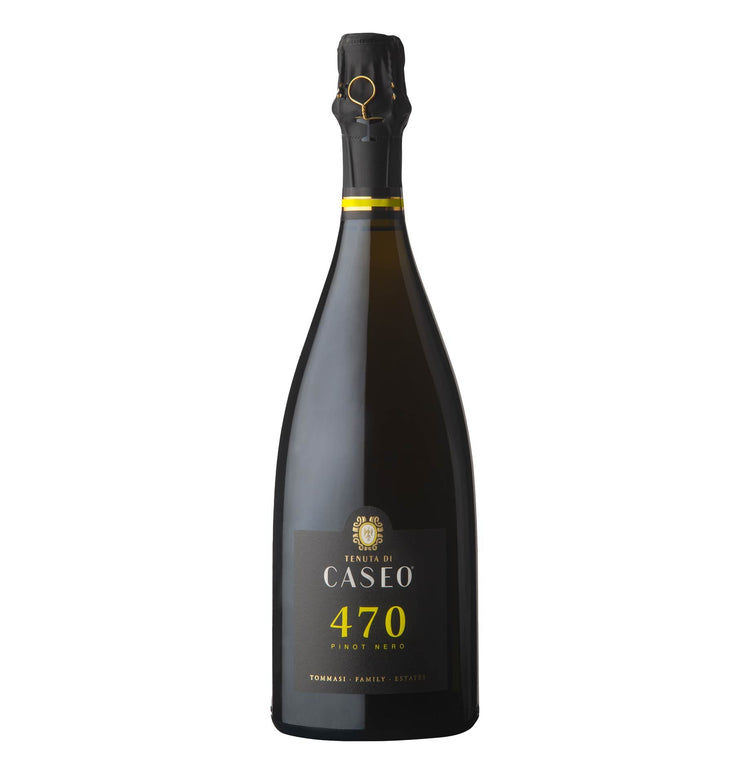 Spumante Metodo Classico Blanc de Noirs Brut "470 Pinot Nero" 2019 - Tenuta Caseo