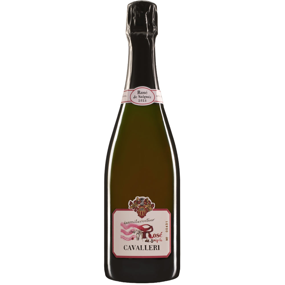 Vino Spumante di Qualità Metodo Classico Rosè Brut 2022 - Cavalleri