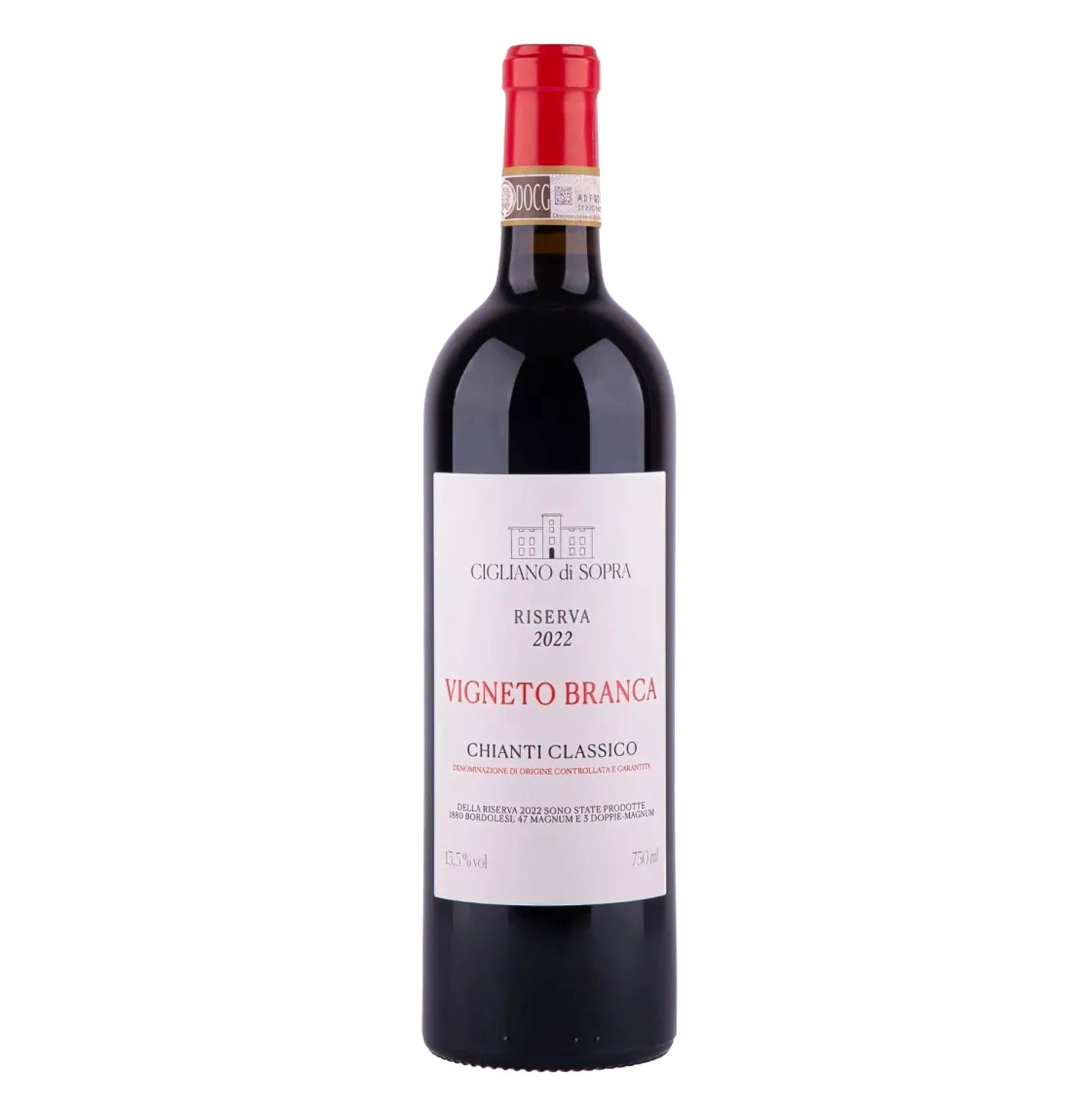 Chianti Classico Riserva DOCG "Vigneto Branca" 2022 - Cigliano di Sopra