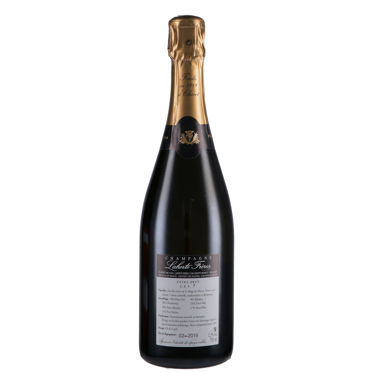 Champagne Extra Brut "Les 7" - Laherte Frères
