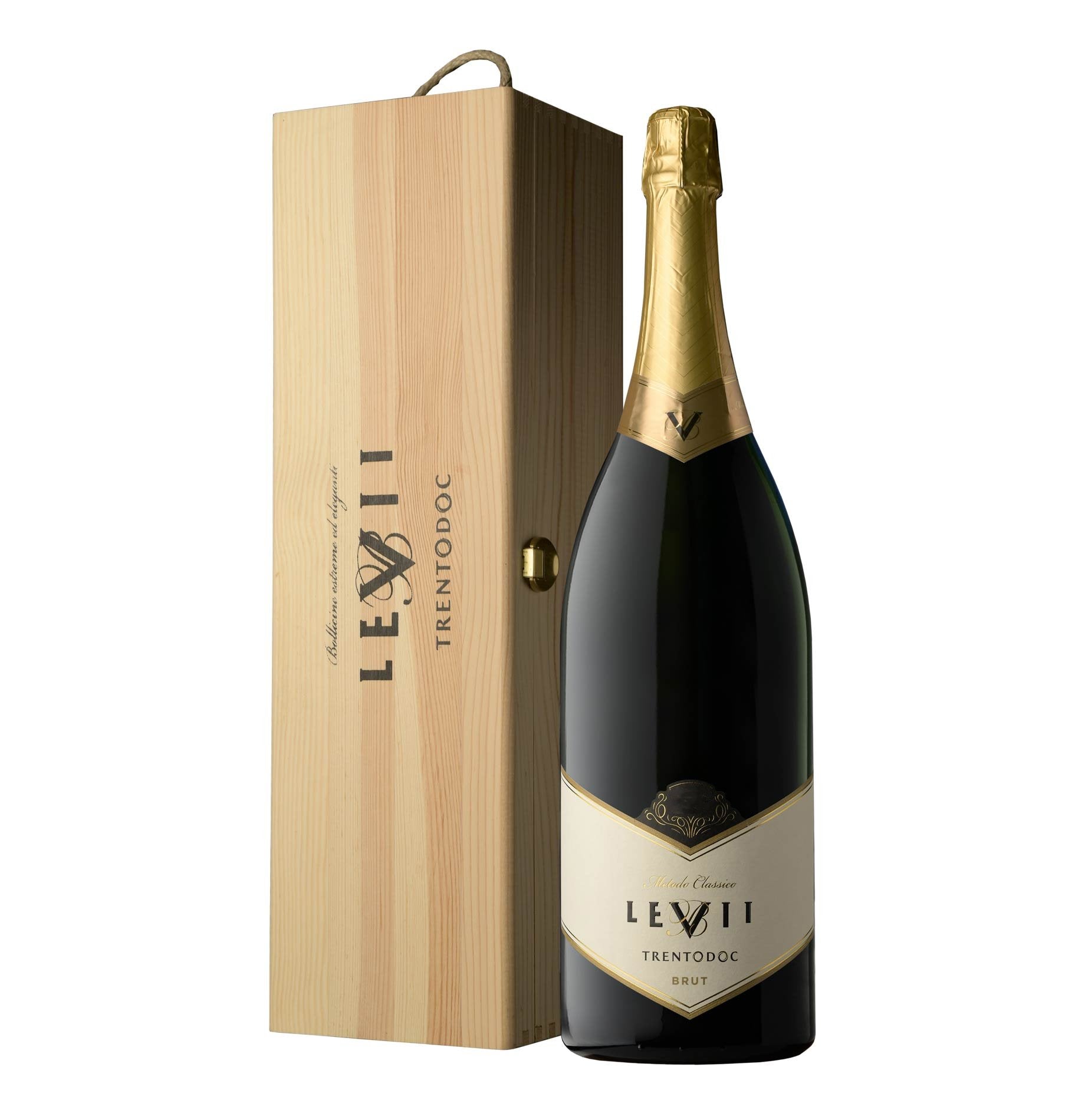 Trento Brut DOC Jéroboam - Levii (cassetta di legno)