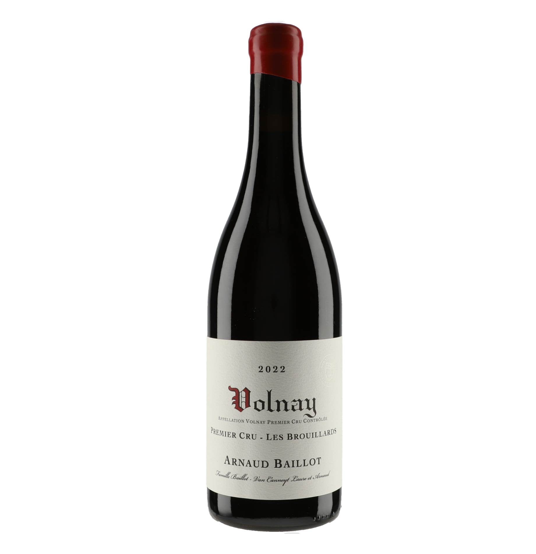Volnay 1er Cru "Les Brouillards" 2023 - Arnaud Baillot