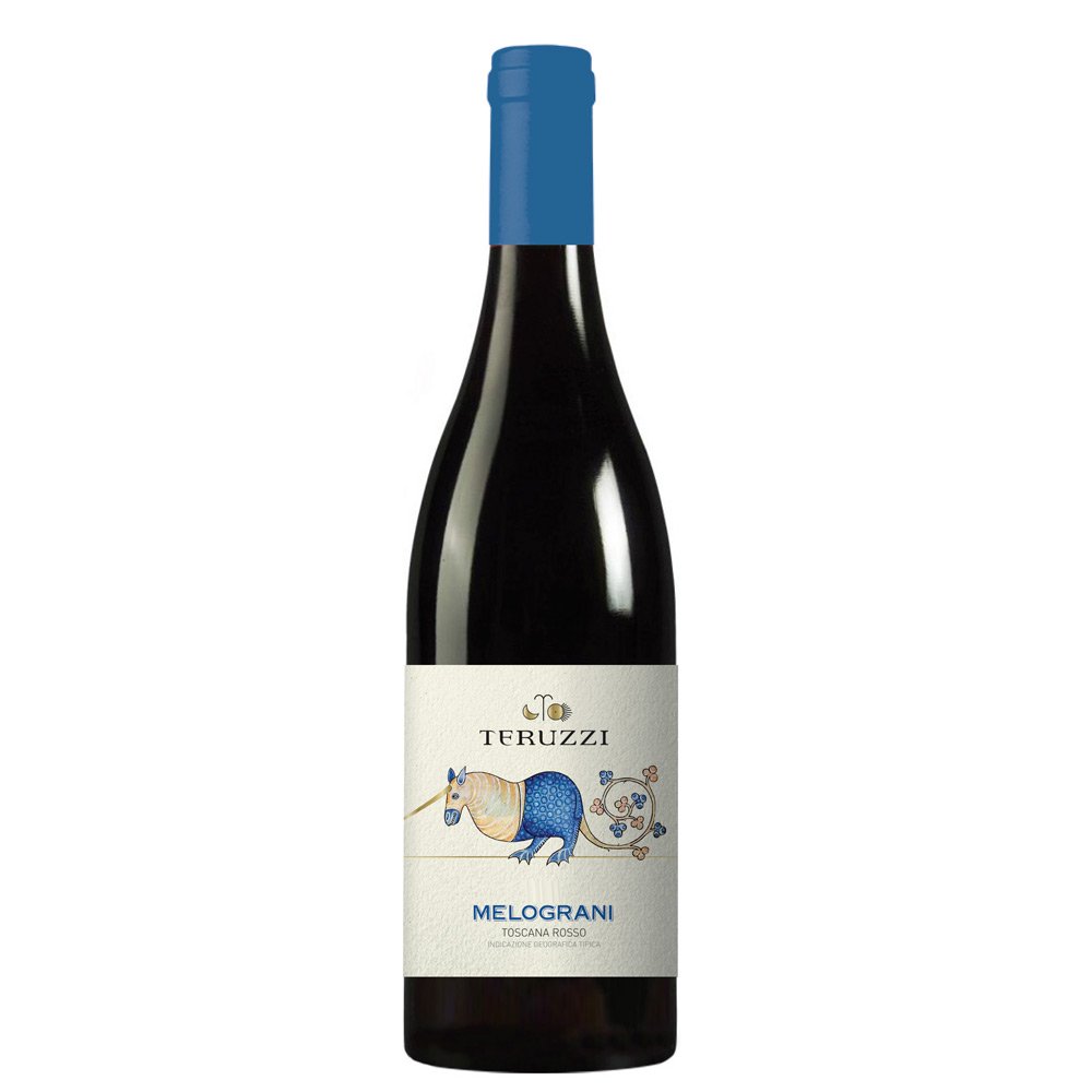 Toscana Rosso IGT "Melograni" 2018 Magnum - Teruzzi (cassetta di legno)