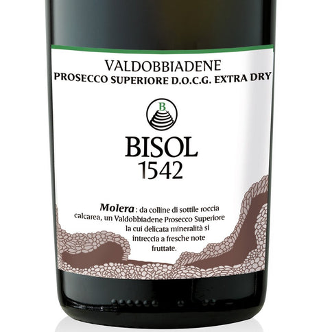 Valdobbiadene Prosecco Superiore DOCG Extra Dry "Molera" 2024 - Bisol1542
