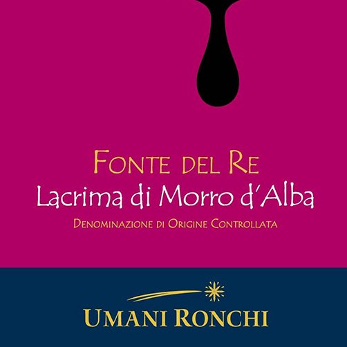 Lacrima di Morro D'Alba DOC "Fonte del Re" 2023 - Umani Ronchi