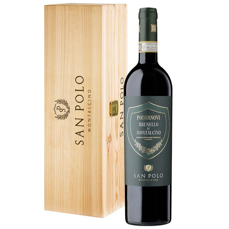 Brunello di Montalcino DOCG "Podernovi" 2019 - San Polo, Marilisa Allegrini (cassetta di legno)