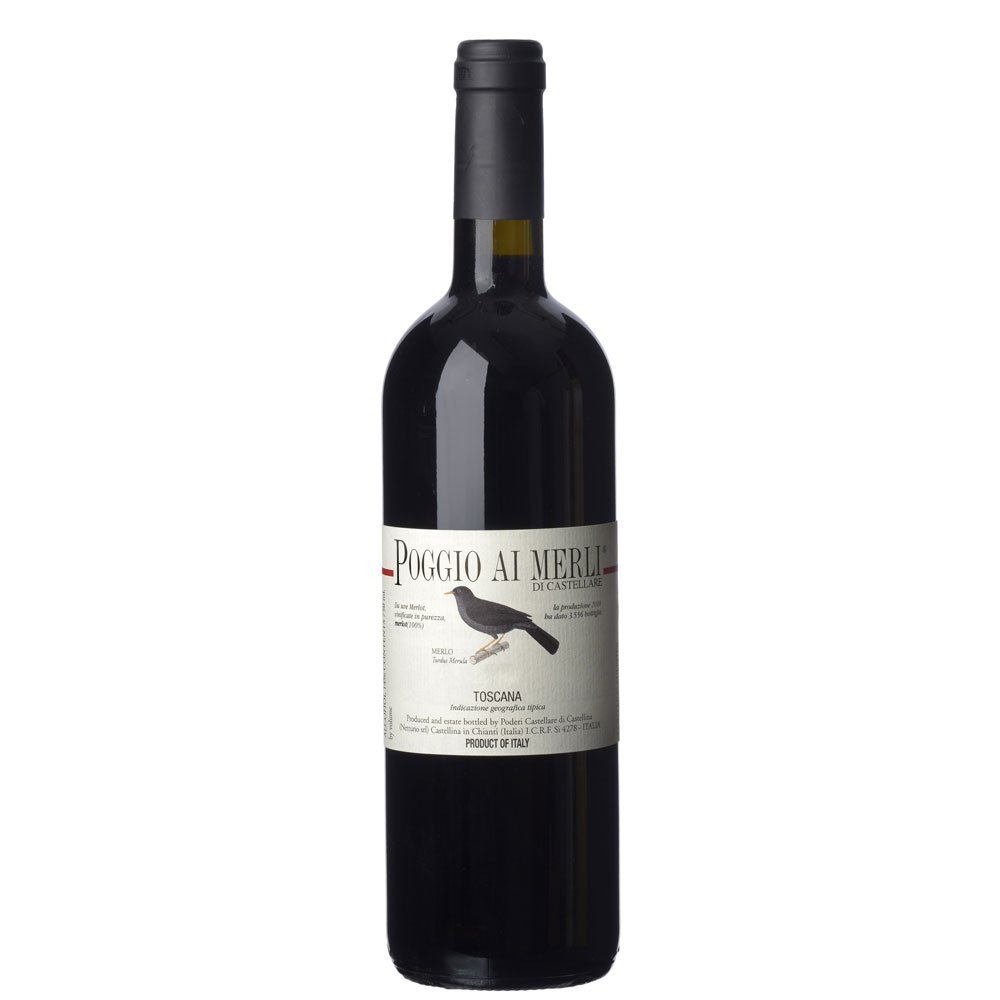 Toscana Merlot IGT "Poggio ai Merli" 2021 - Castellare di Castellina