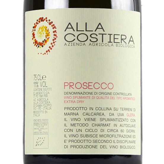 Prosecco DOC Extra Dry 2022 - Alla Costiera