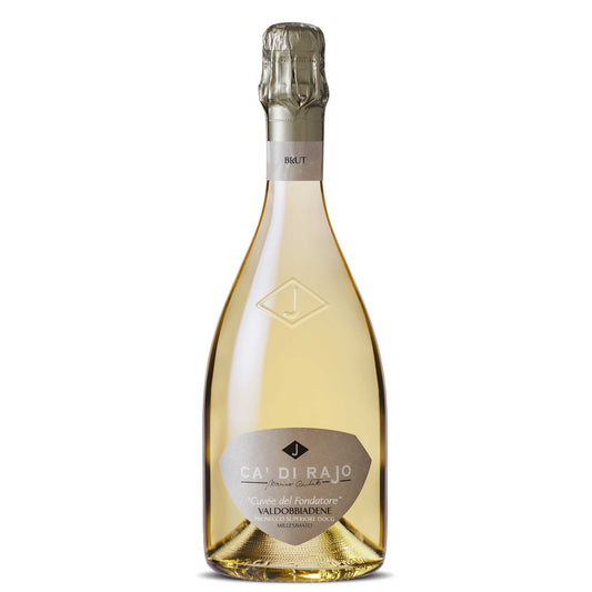 Valdobbiadene Prosecco Superiore Brut Millesimato DOCG "Cuvée del Fondatore" 2023 - Ca’ di Rajo