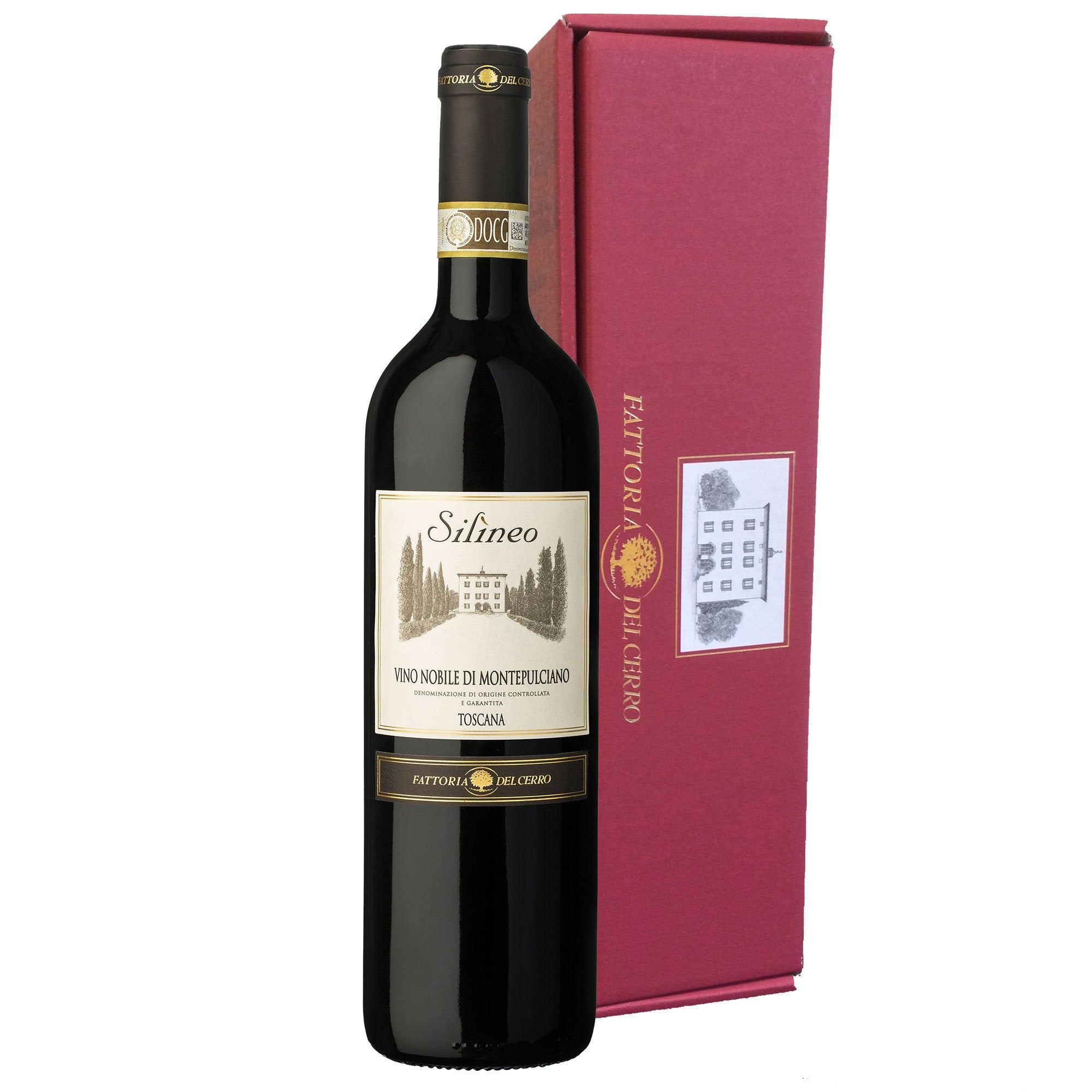 Vino Nobile di Montepulciano DOCG "Silìneo" 2022 - Fattoria del Cerro, Tenute del Cerro (astuccio)