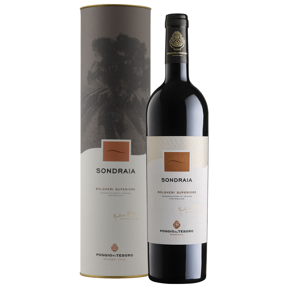 Bolgheri Superiore DOC "Sondraia" 2020 - Poggio al Tesoro (astuccio a tubo)