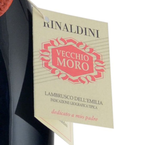Emilia Lambrusco Rosso Frizzante "Vecchio Moro" - Rinaldini