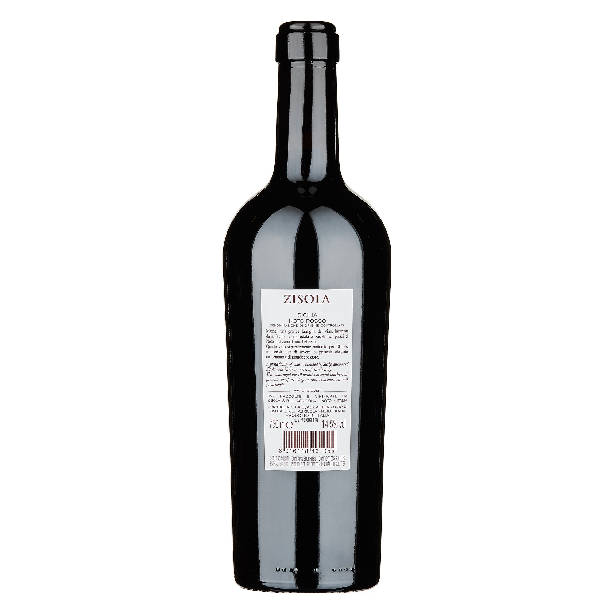 Sicilia Rosso DOC “Zisola” 2022 - Mazzei, Zisola